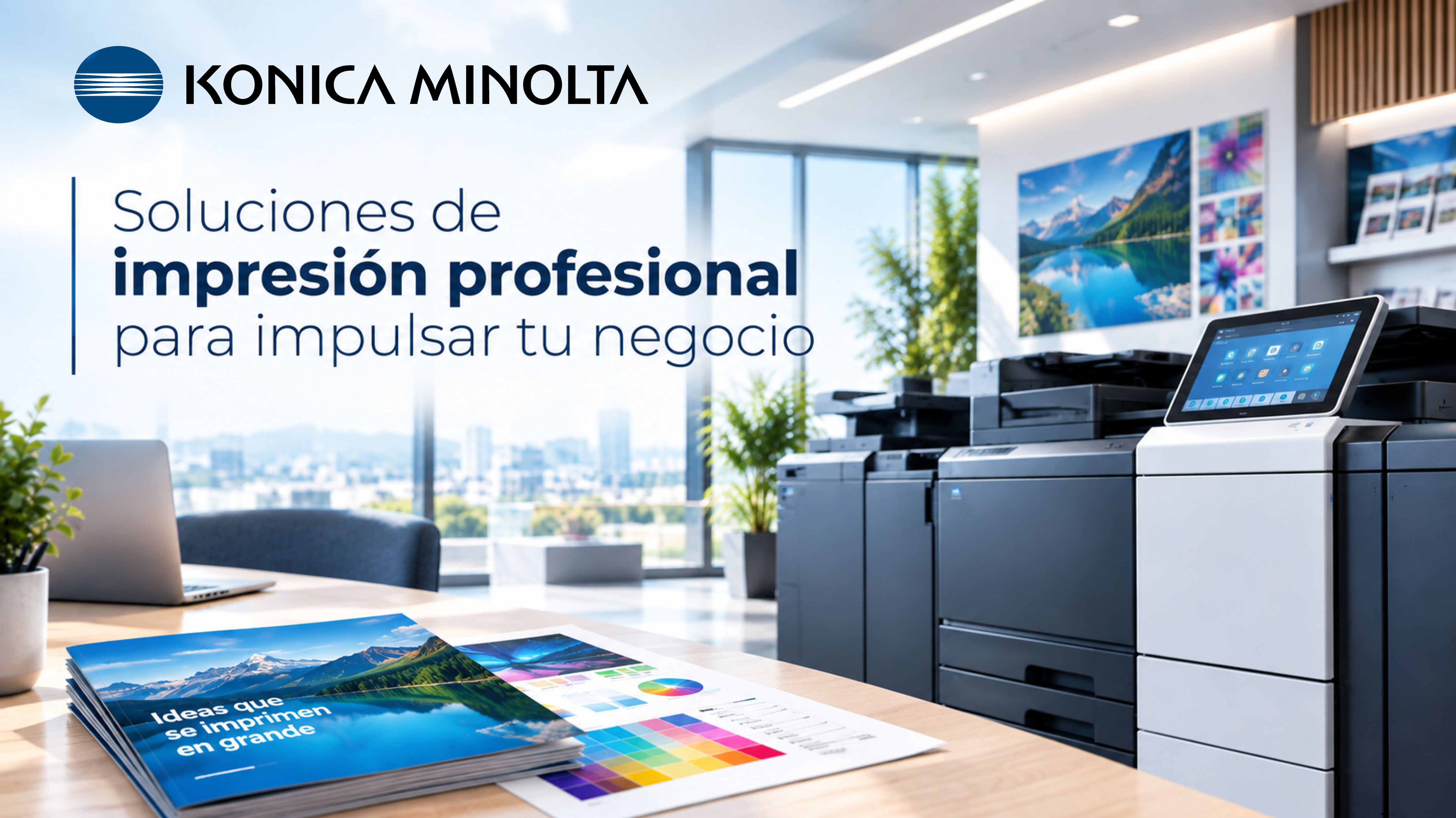 Soluciones de impresión profesional para impulsar tu negocio